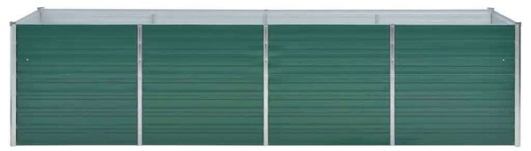 GardenLine Kerti Magaságyás - Zöld Acél - 320x80x77 cm