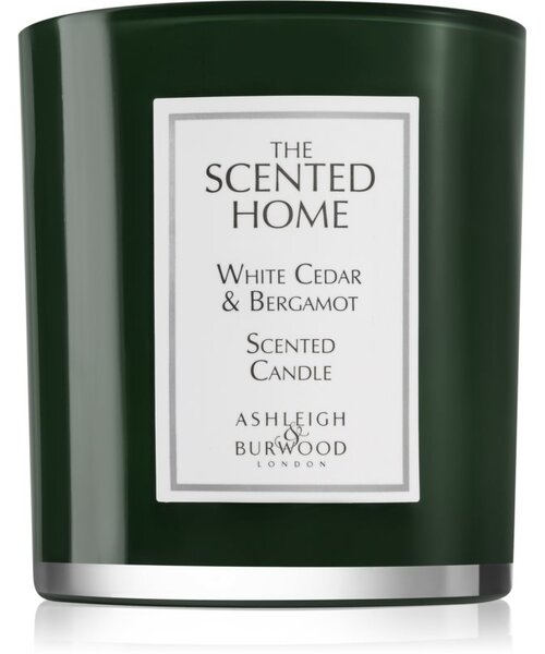 Ashleigh & Burwood London The Scented Home White Cedar & Bergamot illatos gyertya 225 g