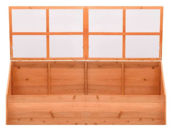 Vidaxl Fa Melegház - 180x57x62 cm