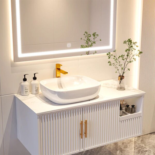 Tükör LED 80x60cm P10407