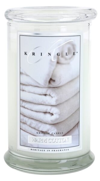 Kringle Candle Warm Cotton illatos gyertya 624 g