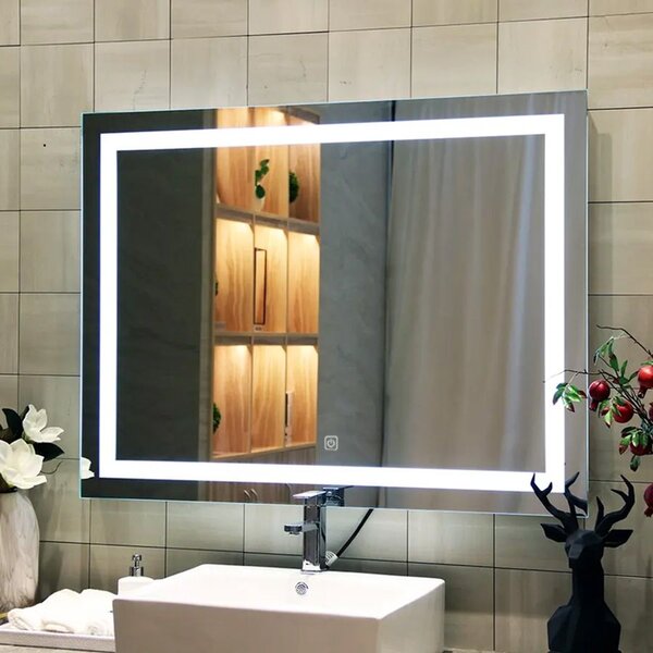 Tükör LED 80x60cm P10407