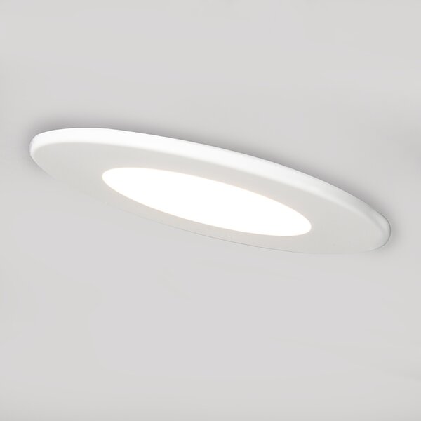 3 db-os készlet fürdőszobai beépíthető spotlámpa kerek LED 5W fehér vízálló - Blanca