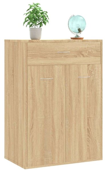 Cipősszekrény Sonoma Tölgy - 60x35x84 cm