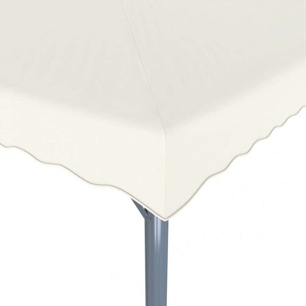 VidaXL Kerti Alumínium Pavilon - 300x300 cm - Krémszínű