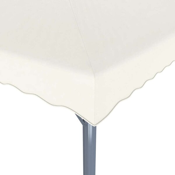 VidaXL Kerti Alumínium Pavilon - 300x300 cm - Krémszínű