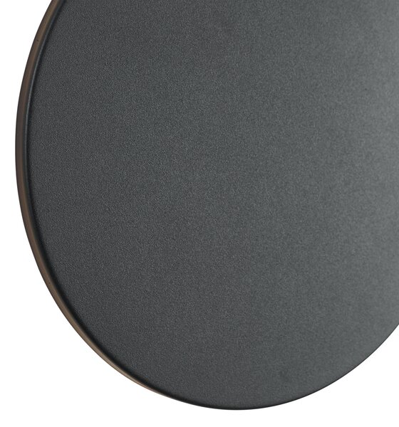Kültéri fali lámpa fekete LED-del IP54 - Soleil