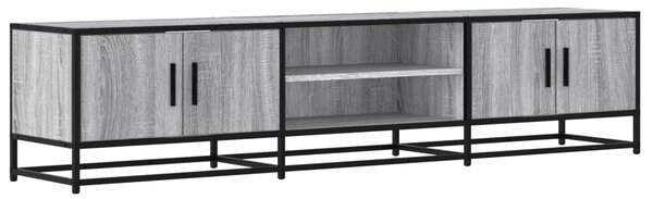 Szürke sonoma színű szerelt fa TV-szekrény 180 x 35 x 41 cm