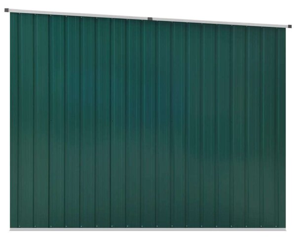 Acél Kerti Fészer - Zöld - 195x198x159 cm