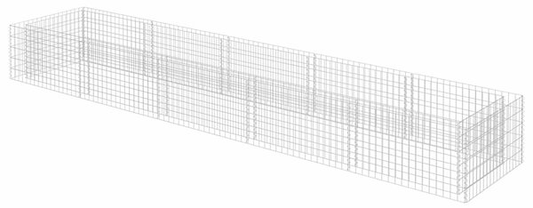 Gabion Magaságyás - 450x90x50 cm