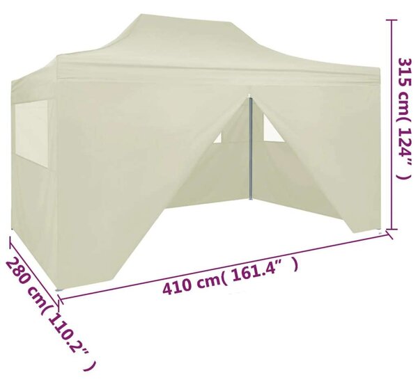 Praktikus Összecsukható Sátor - 3x4m