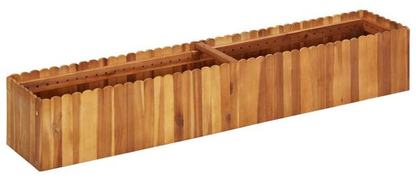 VidaXL Akácfa Magaságyás - 150x30x25 cm