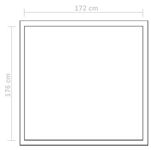 GardenLife Melegház - Polikarbonát - 3,46 m²