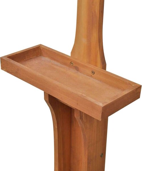 VidaXL Fa Kerti Zuhanyzó - Keményfa és Fenyő - 221cm