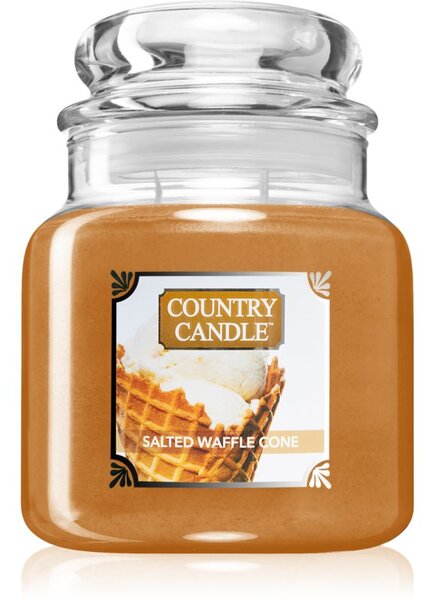 Country Candle Salted Waffle Cone illatos gyertya 453 g