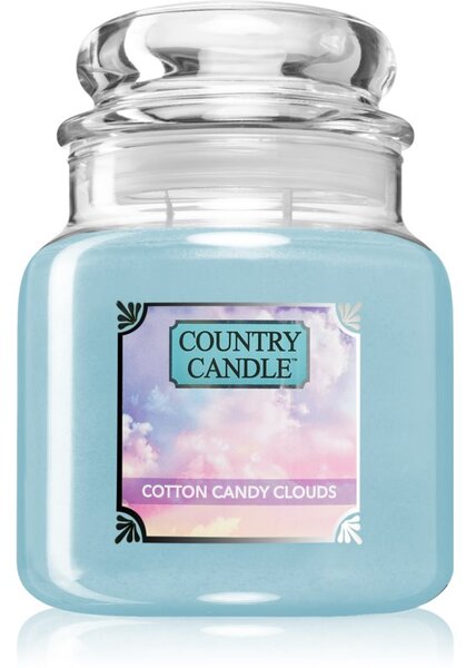 Country Candle Cotton Candy Clouds illatos gyertya 453 g