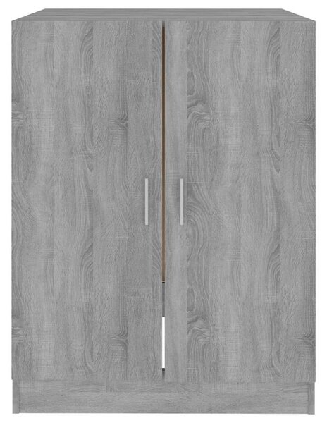 Praktikus Mosógépszekrény - Szürke Sonoma Tölgy - 71x71,5x91,5 cm