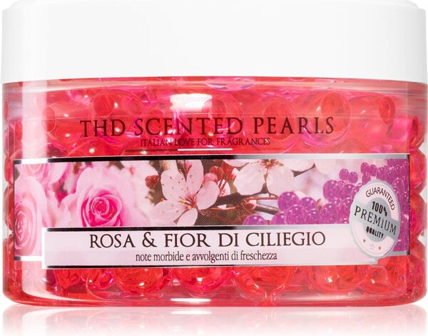 THD Home Fragrances Rosa & Fior Di Ciliegio illatos gyöngyök