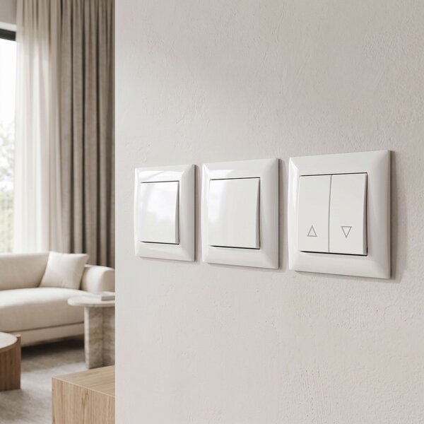 Zsaluzia Kapcsoló OSTE JNH009-W WHITE