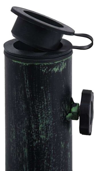 Öntöttvas Napernyőtalp - Zöld - 49cm - 12kg