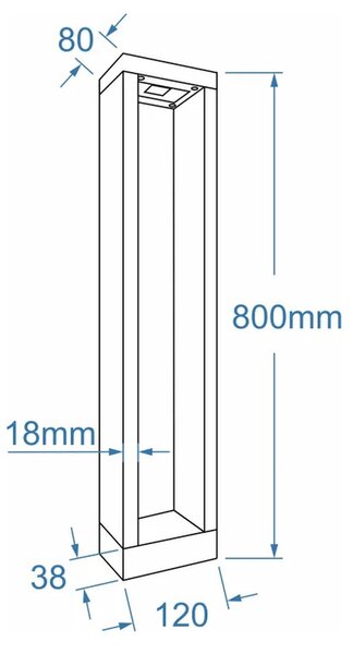 Cavalio LED kültéri állólámpa