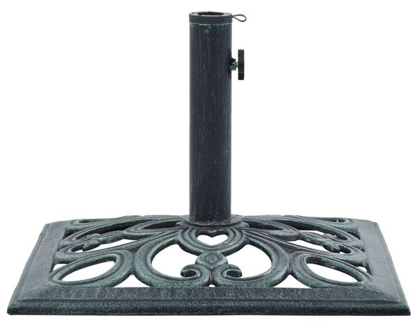 Öntöttvas Napernyőtalp - Zöld - 49cm - 12kg