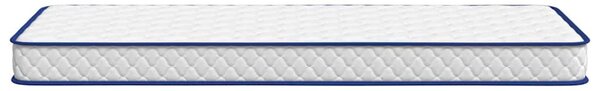 Fehér memóriahabos matrac 80 x 200 x 17 cm puha