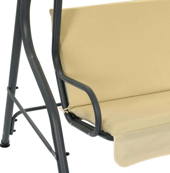Kerti Hintaágy - Napernyővel - 170x110x153 cm