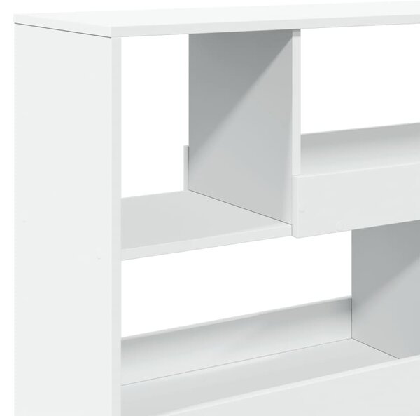 Fehér térelválasztó könyvszekrény 100 x 33 x 94,5 cm