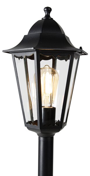 Okos kültéri állólámpa fekete 120 cm WiFi ST64-gyel - New Orleans