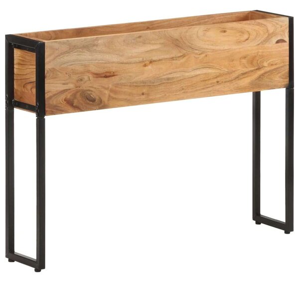 VidaXL Akácfa Virágtartó - 90x20x68 cm