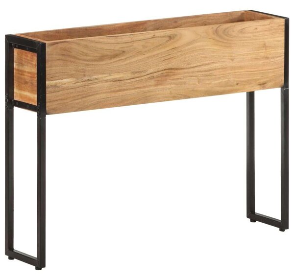 VidaXL Akácfa Virágtartó - 90x20x68 cm