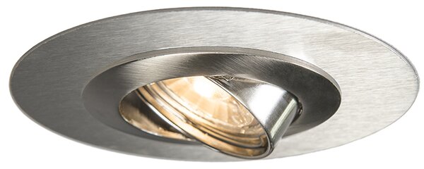 Kerek süllyesztett pontszerű acél tölthető gyűrűvel - Edu