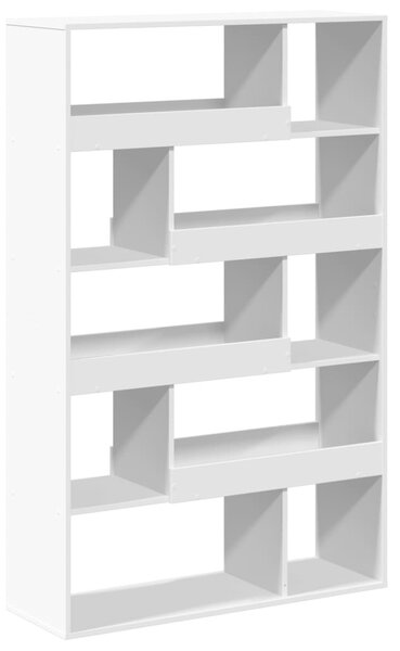 Fehér szerelt fa könyvespolc 100 x 33 x 156,5 cm