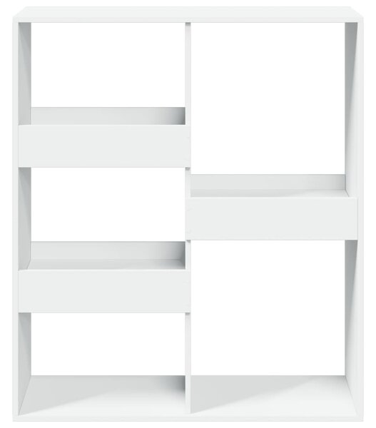 Fehér térelválasztó könyvszekrény 100 x 33 x 115 cm