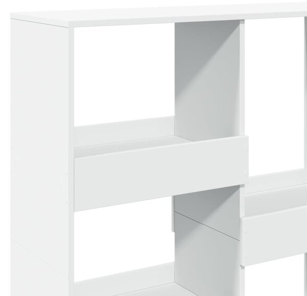 Fehér térelválasztó könyvszekrény 100 x 33 x 115 cm
