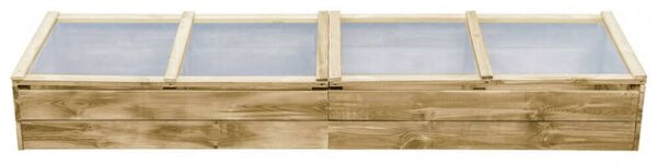 Impregnált fenyőfa melegház 200 x 50 x 35 cm