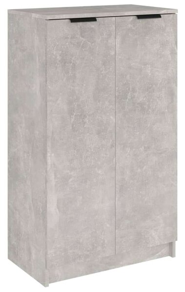 Modern Cipősszekrény - Betonszürke - 59x35x100 cm