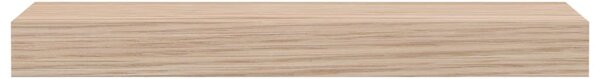 2 db szerelt fa függőpolc 40 x 23,5 x 4 cm