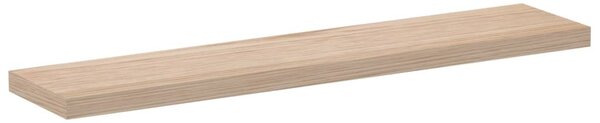Szerelt fa függőpolc 110 x 23,5 x 4 cm