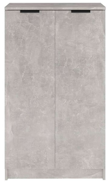 Modern Cipősszekrény - Betonszürke - 59x35x100 cm