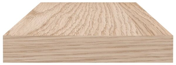 Szerelt fa függőpolc 110 x 23,5 x 4 cm