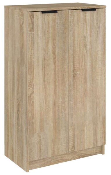 VidaXL szerelt fa cipősszekrény 59 x 35 x 100 cm, sonoma-tölgy