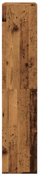 Antik fa színű szerelt fa térelválasztó 100 x 33 x 155,5 cm