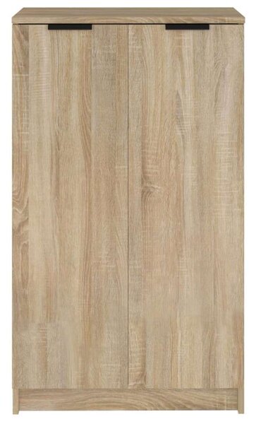 VidaXL szerelt fa cipősszekrény 59 x 35 x 100 cm, sonoma-tölgy