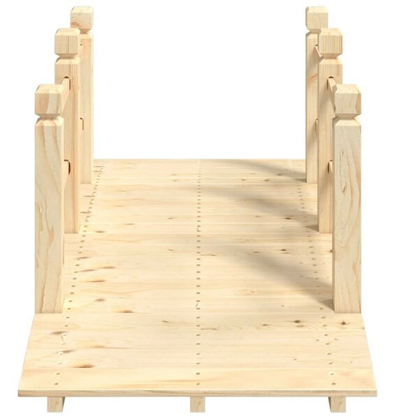 Fa Kerti Híd - 150cm - Korláttal