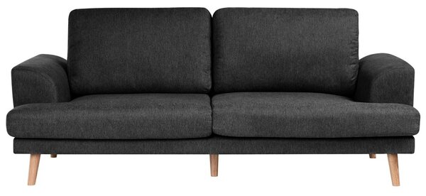 Kanapé 3 személyes KILDAL Fekete