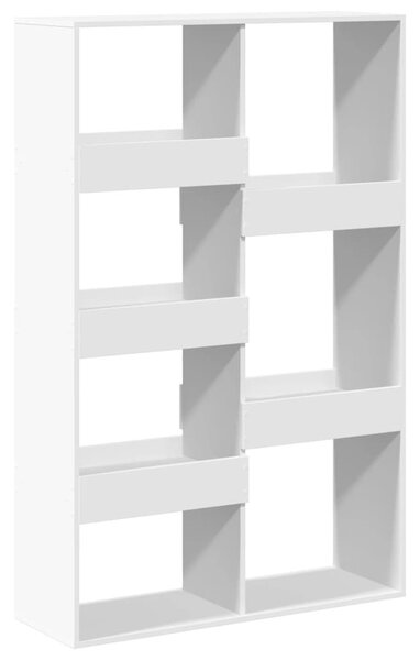 Fehér szerelt fa könyvespolc 100 x 33 x 155,5 cm