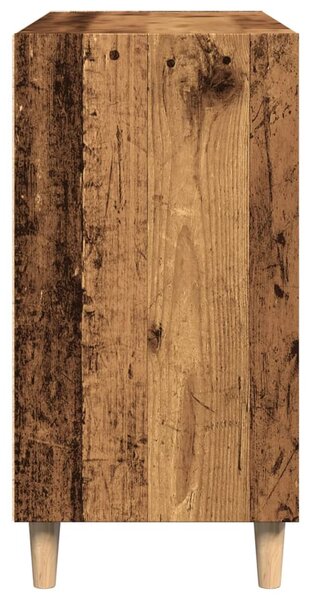 Antik fa színű szerelt fa tálalószekrény 103,5 x 35 x 70 cm
