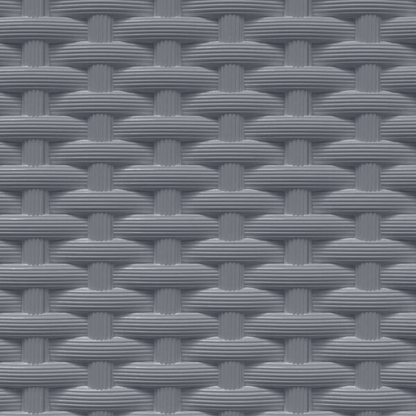 4 db Sötétszürke Polipropilén Növénytartó - 30x30x37 cm